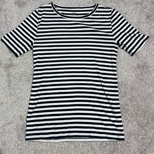 J. Crew Perfect Fit Striped Cotton Tee